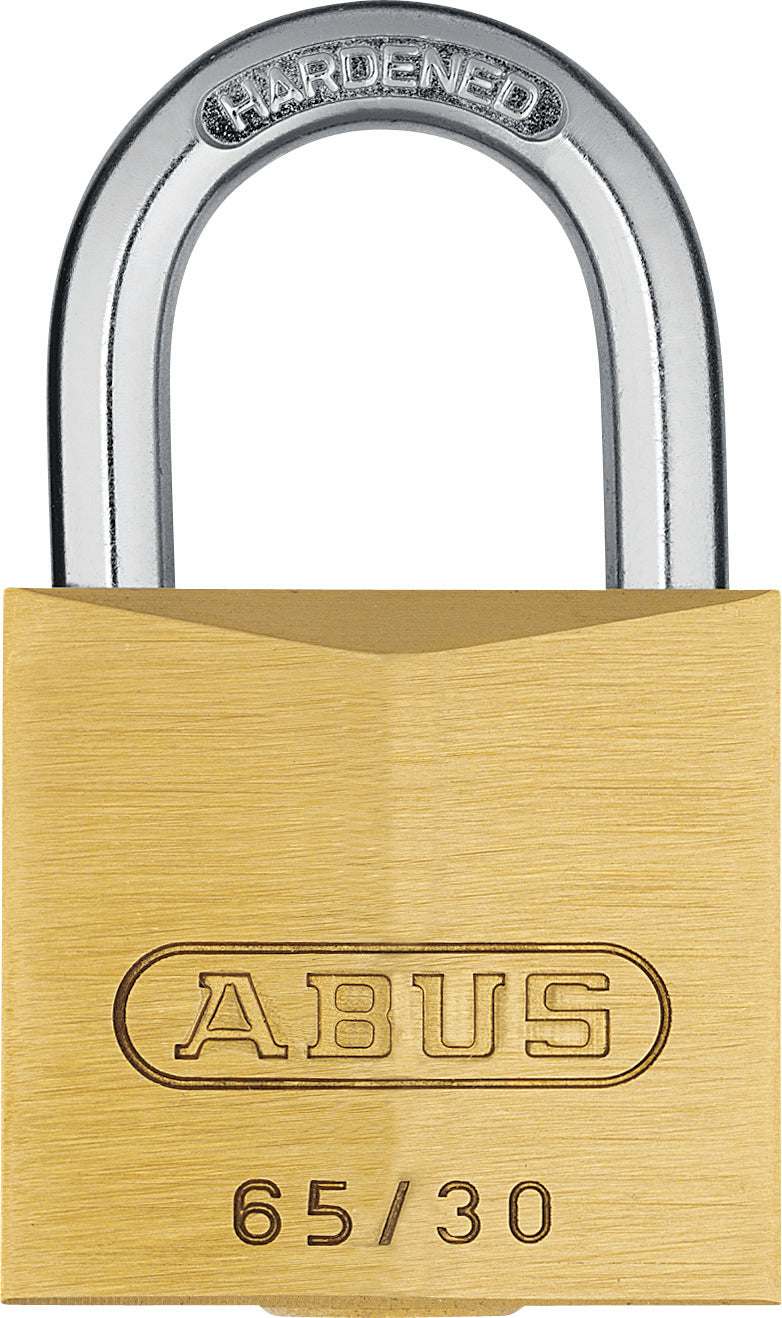 65/30 Series Abus Brass Padlock 65/30 Series Abus Brass Padlock
